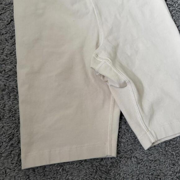 Fear Of God Essentials Sport Logo Cycling Shorts Leggings Biker Sz M Slim Wasit - Picture 6 of 9